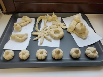 Pracovní činnosti - Modelování ze slaného těsta, 6. 10. 2021