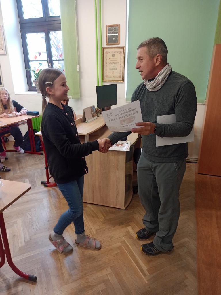 Bobřík informatiky, 12. 11. 2021