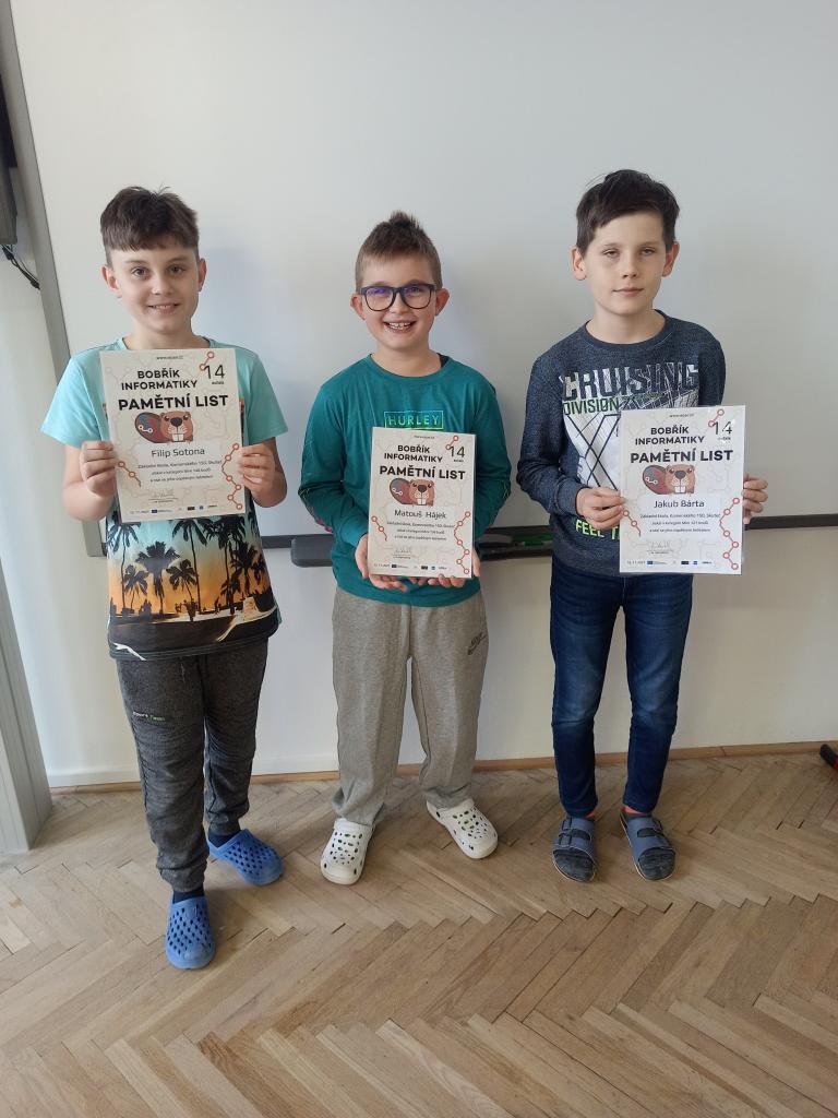 Bobřík informatiky, 12. 11. 2021