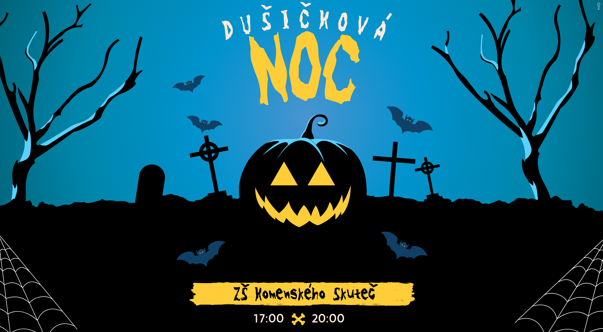 Dušičková noc - pátek 5. listopadu, 1. 11. 2021
