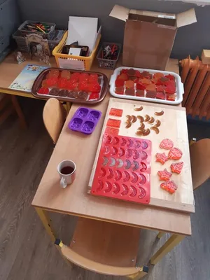 Mýdlové tvoření, 15. 12. 2021