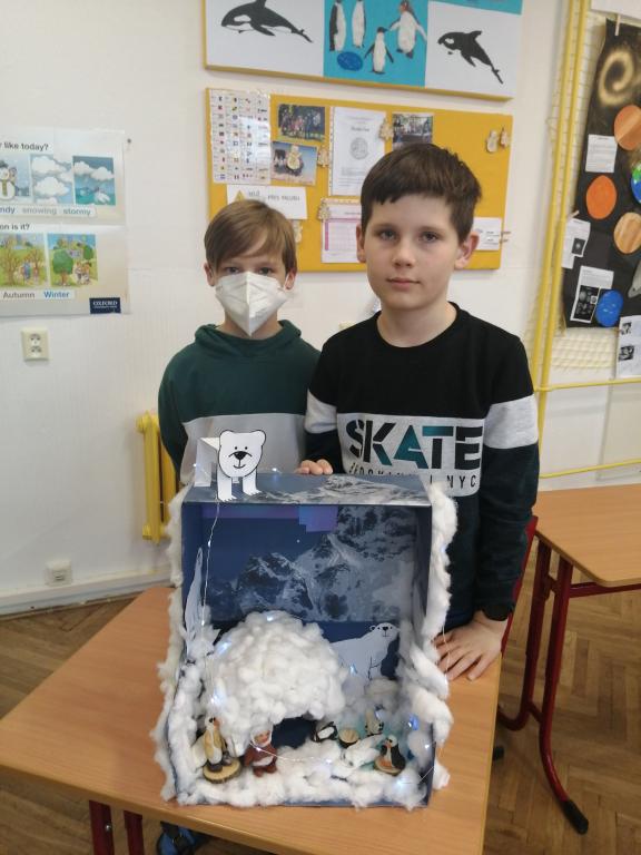 Praktické činnosti - Projekt Polární oblasti - výroba učební pomůcky, 13. 1. 2022