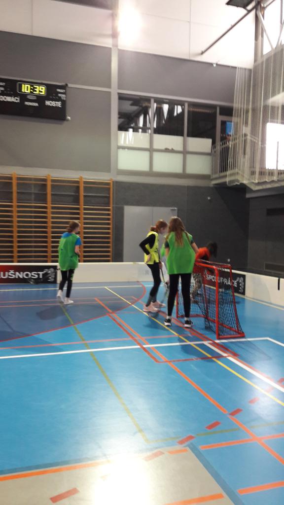 Florbal děvčat 6. a 7. třídy, 9. 2. 2022