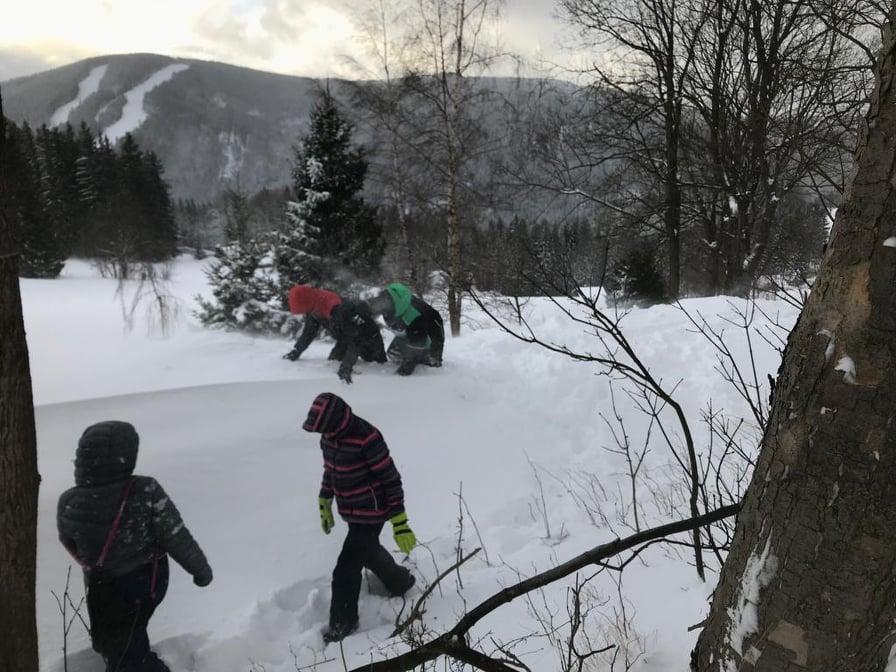 Lyžařský výcvik - den čtvrtý, 2. 2. 2022