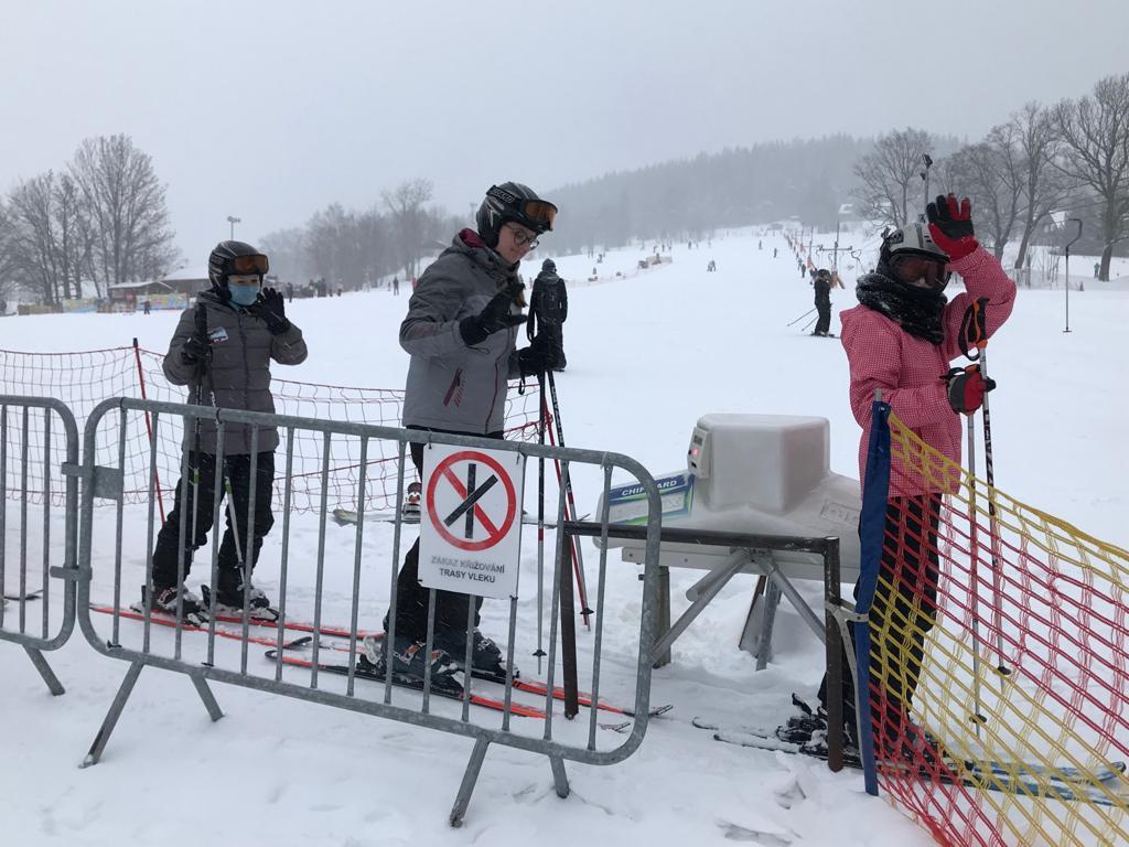 Lyžařský výcvik - den třetí, 1. 2. 2022