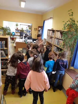 Návštěva knihovny, 16. 2. 2022