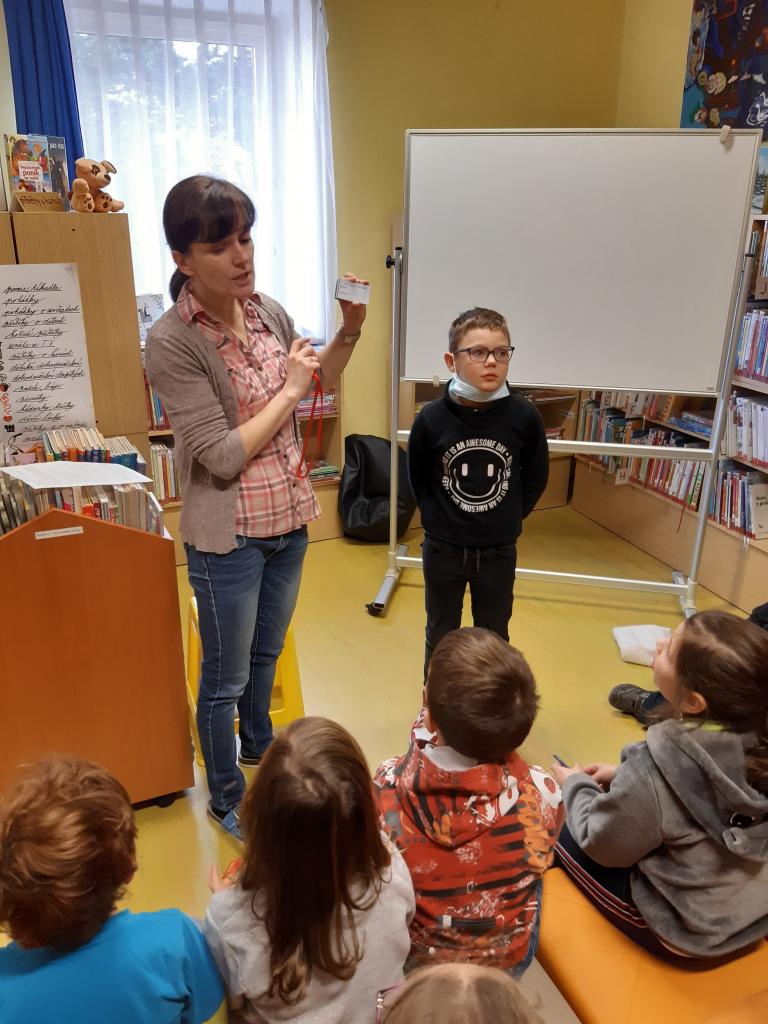 Návštěva knihovny, 16. 2. 2022