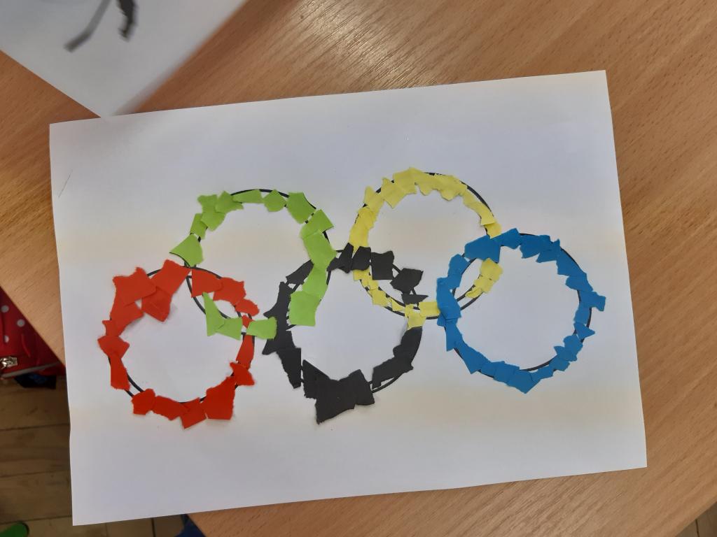 Pracovní činnosti - Olympijské kruhy, 7. 2. 2022