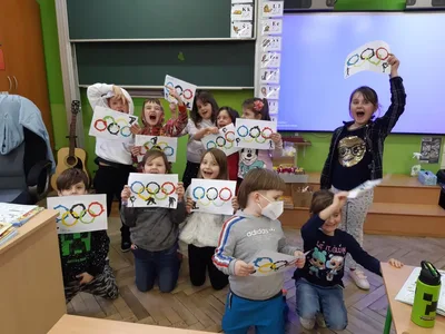 Pracovní činnosti - Olympijské kruhy, 7. 2. 2022