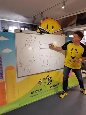 Ilustrátor Adolf Dudek, 22. 3. 2022