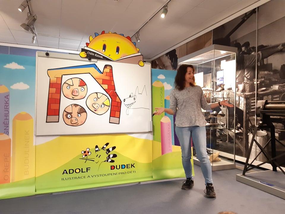 Ilustrátor Adolf Dudek, 22. 3. 2022