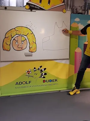 Ilustrátor Adolf Dudek, 22. 3. 2022