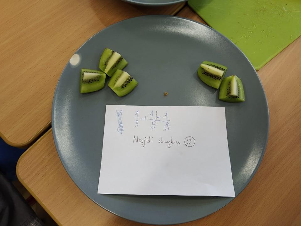 Ochutnávka ovoce aneb ovocné a zeleninové zlomky v matematice, 11. 3. 2022