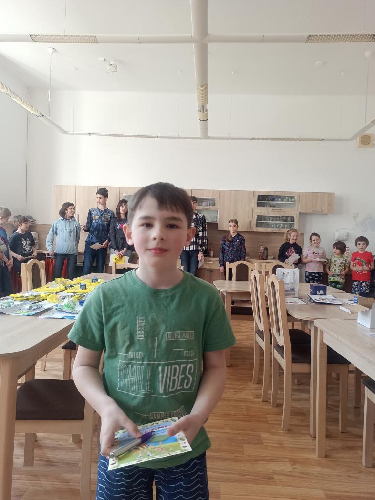 Vyhlášení - matematického Klokana, olympiády z českého jazyka a recitační soutěže., 25. 3. 2022