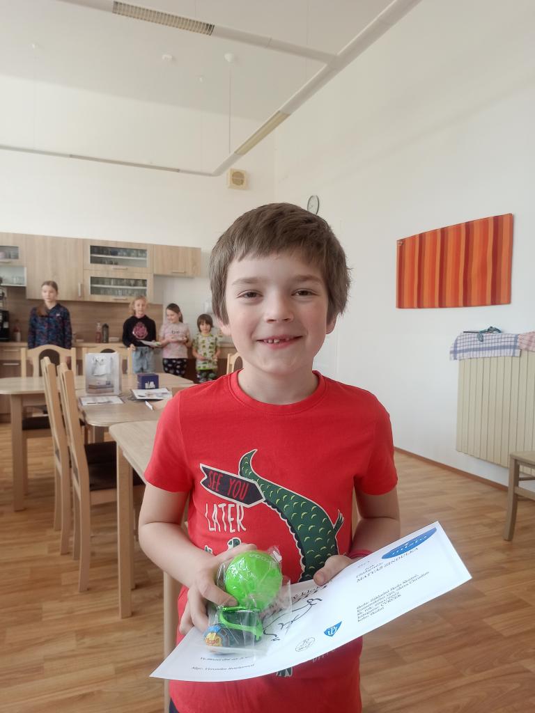 Vyhlášení - matematického Klokana, olympiády z českého jazyka a recitační soutěže., 25. 3. 2022