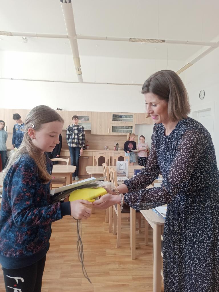 Vyhlášení - matematického Klokana, olympiády z českého jazyka a recitační soutěže., 25. 3. 2022