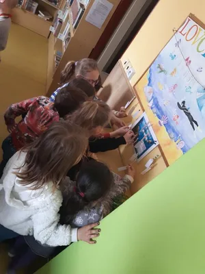 Návštěva knihovny, 20. 4. 2022