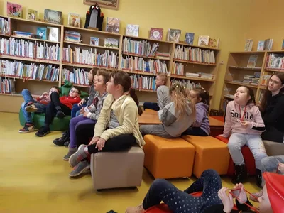 Návštěva knihovny, 20. 4. 2022