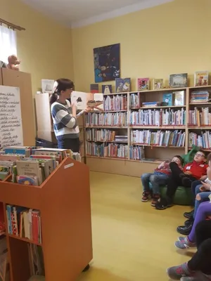 Návštěva knihovny, 20. 4. 2022