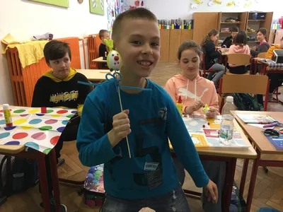Velikonoce - Výtvarná výchova, 13. 4. 2022