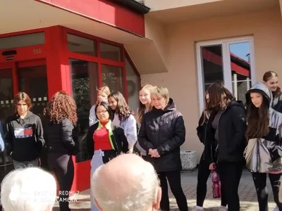Velikonoční výrobky a tradice předané našimi žákyněmi v SeniorCentru ve Skutči, 13. 4. 2022