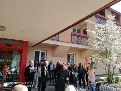 Velikonoční výrobky a tradice předané našimi žákyněmi v SeniorCentru ve Skutči, 13. 4. 2022