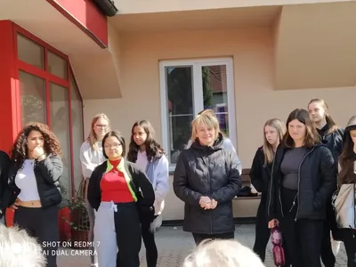 Velikonoční výrobky a tradice předané našimi žákyněmi v SeniorCentru ve Skutči, 13. 4. 2022