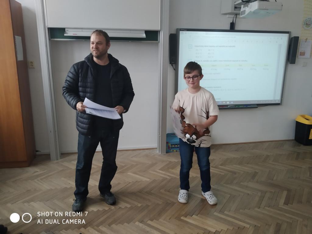 Železnohorský amonit - 1. místo ve výtvarné soutěži Geoparku Železné hory, 20. 4. 2022