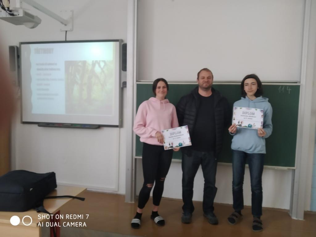 Železnohorský amonit - 3. místo v kategorii 2. stupeň ZŠ, 19. 4. 2022