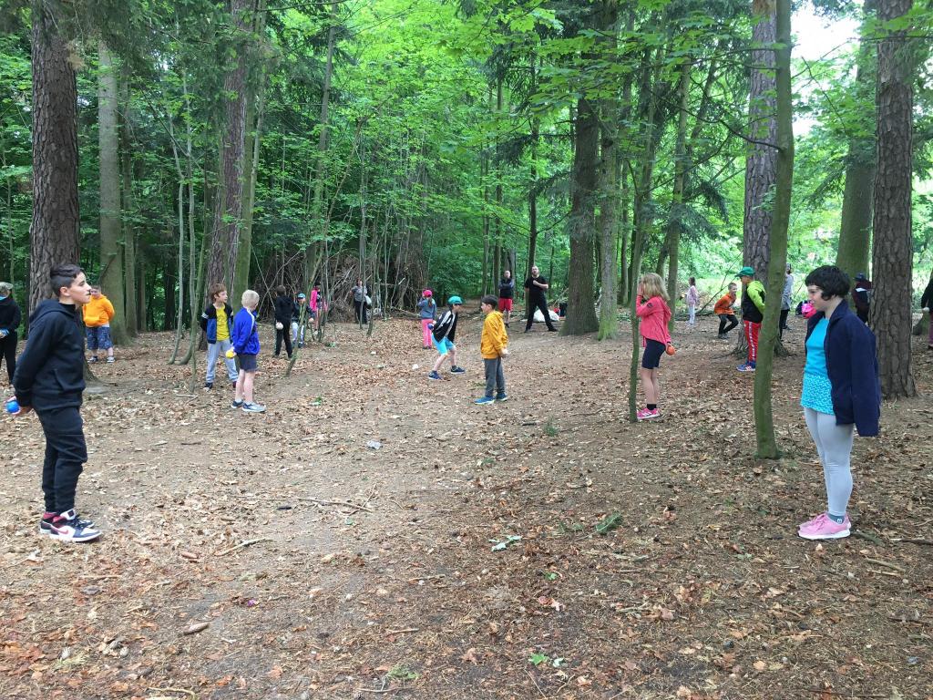Škola v přírodě - den druhý: Den věnovaný sportovním činnostem, 24. 5. 2022