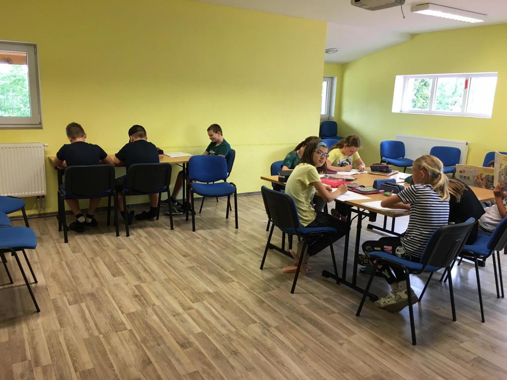Škola v přírodě - den druhý: Den věnovaný sportovním činnostem, 24. 5. 2022