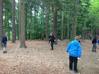 Škola v přírodě - den druhý: Den věnovaný sportovním činnostem, 24. 5. 2022