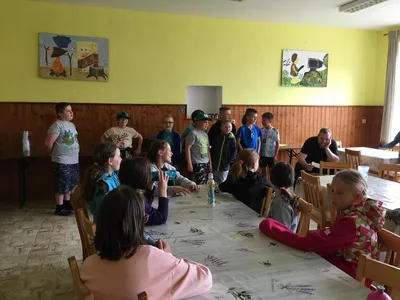 Škola v přírodě - den druhý: Den věnovaný sportovním činnostem, 24. 5. 2022
