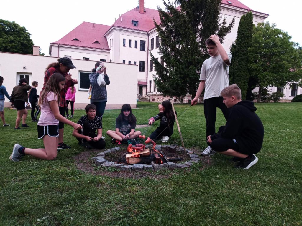 Spaní ve škole, 31. 5. 2022