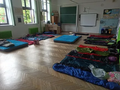 Spaní ve škole, 31. 5. 2022