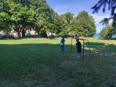 Běhací diktát a sportovní dopoledne venku, 27. 6. 2022