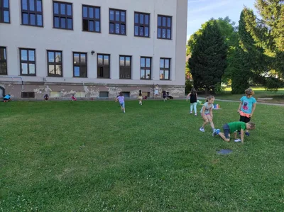 Běhací diktát a sportovní dopoledne venku, 27. 6. 2022