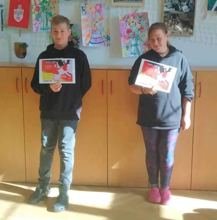 Olympiáda z německého jazyka – výsledky školního kola 7. třída, 14. 6. 2022