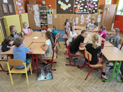 Poslední zkouška pěveckého sboru - zasloužená odměna, 21. 6. 2022