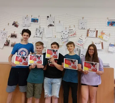 Školní kolo olympiády z německého jazyka, 7. 6. 2022