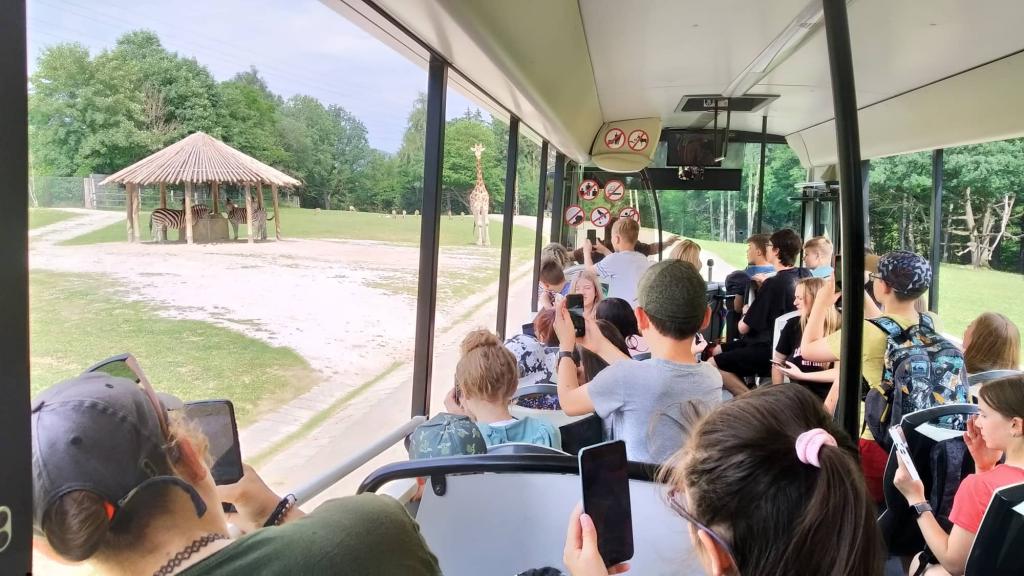 Školní výlet do ZOO Dvůr Králové, 20. 6. 2022