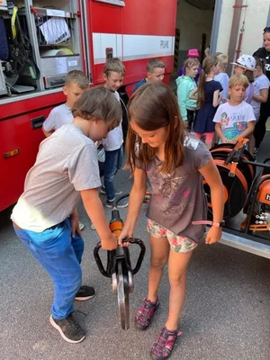školní výlet HZS Chrudim, 23. 6. 2022