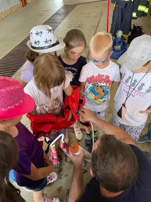 školní výlet HZS Chrudim, 23. 6. 2022