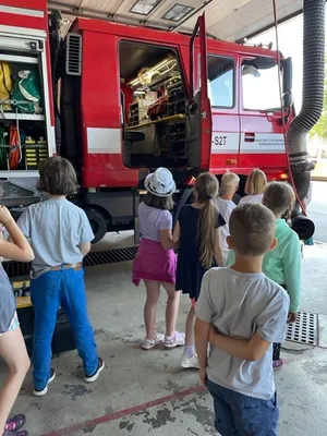školní výlet HZS Chrudim, 23. 6. 2022