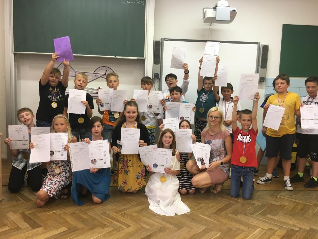 Slavnostní předávání vysvědčení, 30. 6. 2022