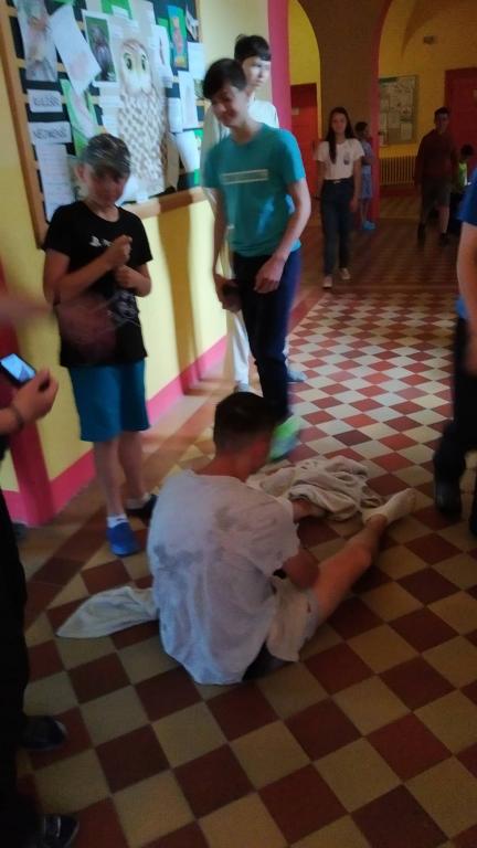 Spaní ve škole, 9. 6. 2022