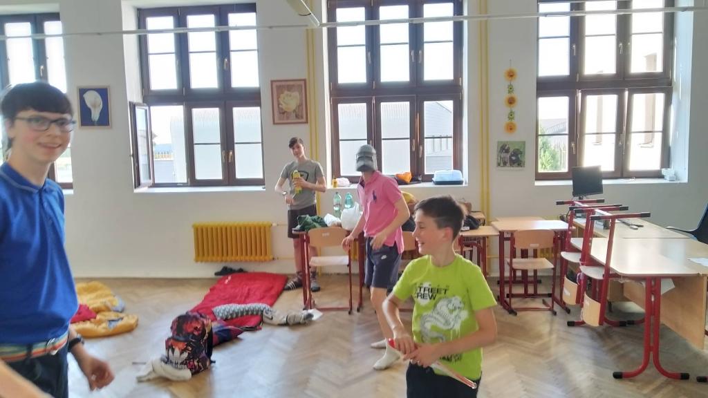 Spaní ve škole, 9. 6. 2022
