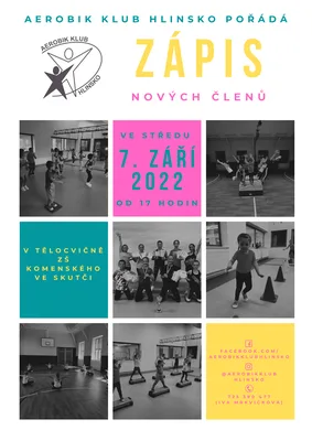 Nabídka volnočasových aktivit na ZŠ - nepořádaných školou, 5. 9. 2022