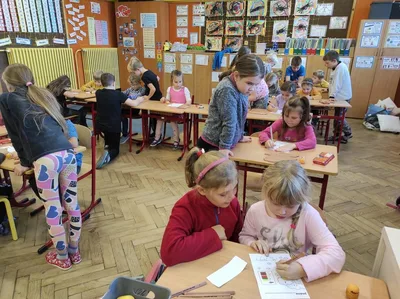 Děti dětem - Hrátky s hudbou ve 3.B - MŠ Poršova, 20. 10. 2022