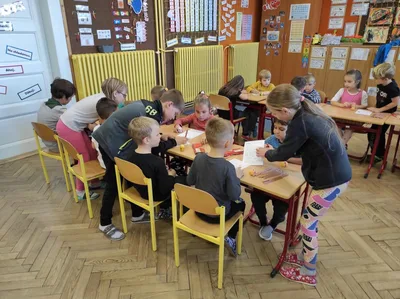 Děti dětem - Hrátky s hudbou ve 3.B - MŠ Poršova, 20. 10. 2022